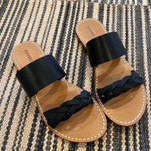 Soludos Black slide Sandal
